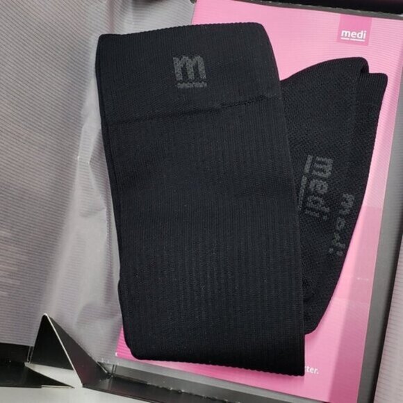 Mediven Active Compression Socks 2 Pairs  Black Class 1 Unisex NEW - Picture 6 of 13